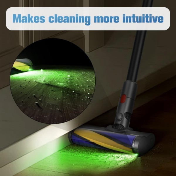 Roller Brush With LED Green Light