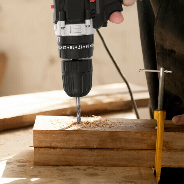 48V Cordless Impact Wrench with 2 Batteries