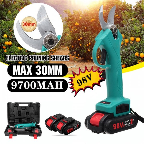 Cordless Electric Power Pruning Shears for Tree Trimming Branch Cutter