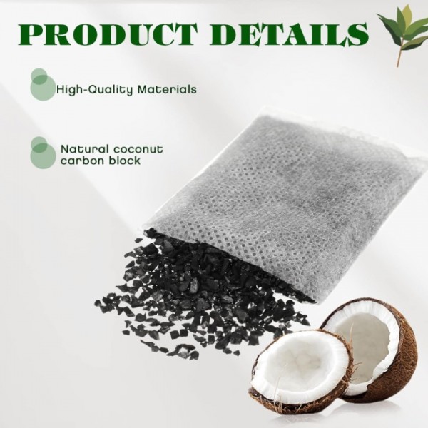100X Activated Charcoal Carbon Filter Sachets For Pure Water Distiller Purifier