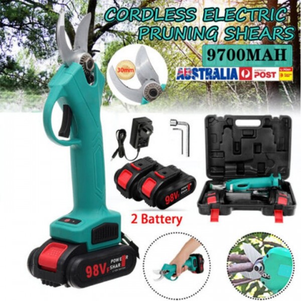 Cordless Electric Power Pruning Shears for Tree Trimming Branch Cutter
