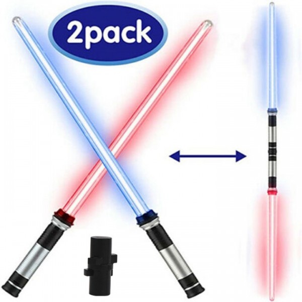 2pack Star-wars LED Lightsaber Saber Swords Flashi...