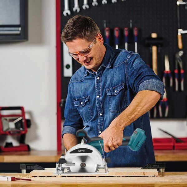 125mm Electric Circular Saw Cordless Brushless 45° Cutting Angle