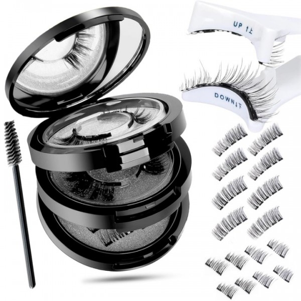 8 Pairs Magnetic Eyelashes No Glue Needed