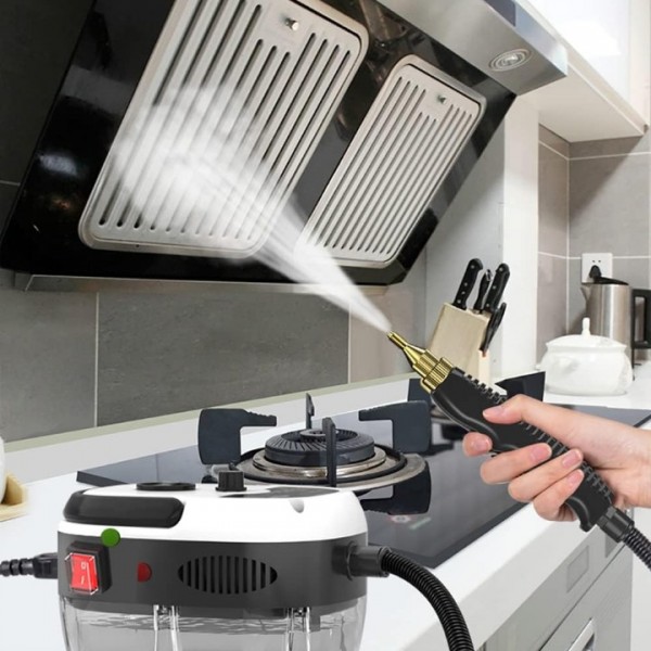2500W High Pressure Steam Cleaner with 3 Brush Heads