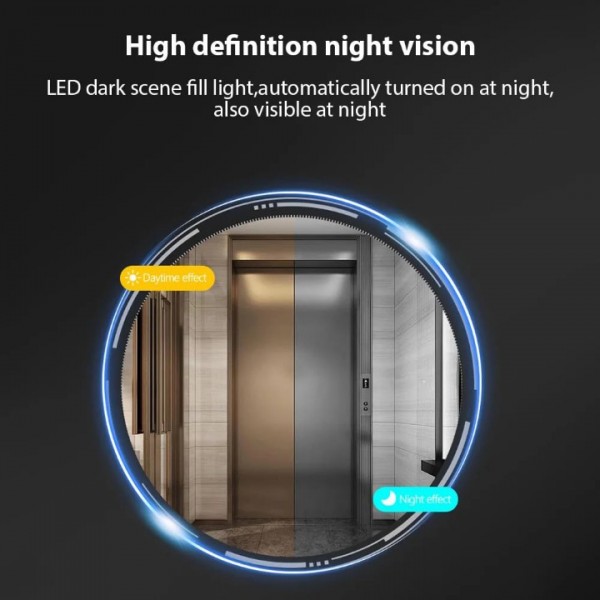 Wireless Video Doorbell with 4.3" IPS Screen & Night Vision