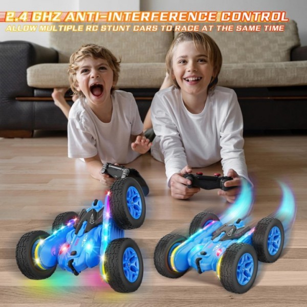 Remote Control Car With 26 LED Lights Automatic De...