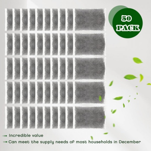 100X Activated Charcoal Carbon Filter Sachets For Pure Water Distiller Purifier