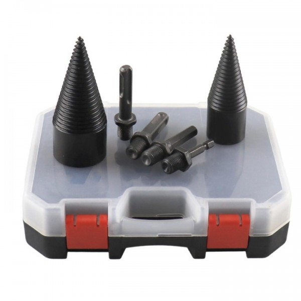 32-50mm Firewood Drill Bit Wood Cone Hex Shank Woo...