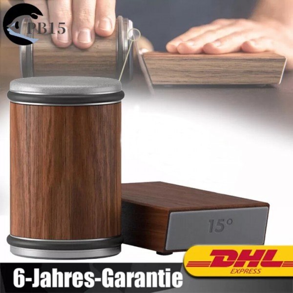 Rollschleifer Walnussholz Magnetschleiflehre Diama...