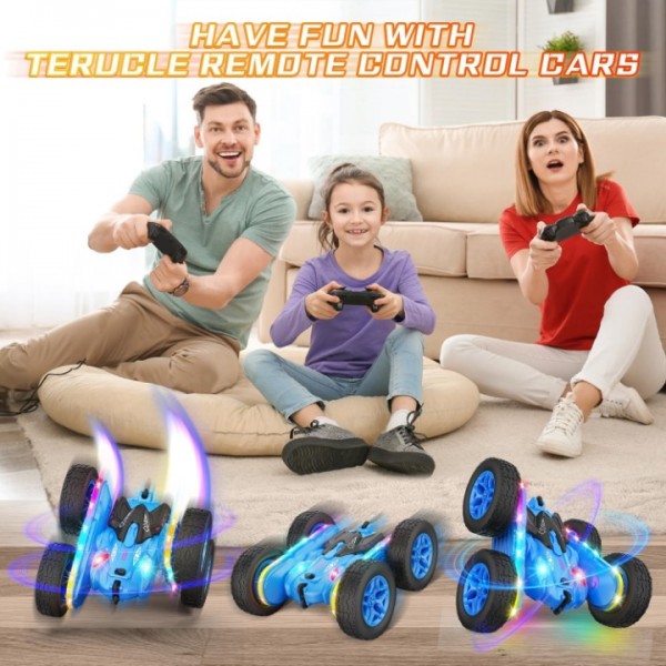 Neon Glow Stunt RC Car