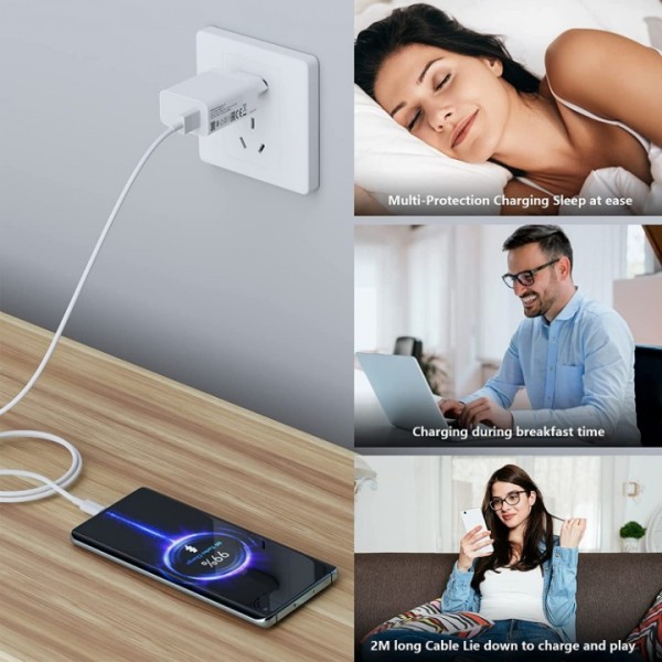 Xiaomi 33W Turbo USB-C Charger with 2m Cable