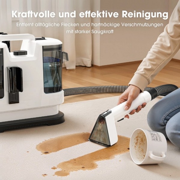 450W Wet Dry Vacuum Cleaner with Dual Water Tanks