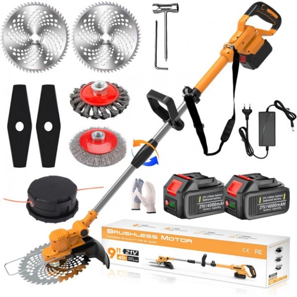 4 in 1 Electric Cordless Weed  Mover