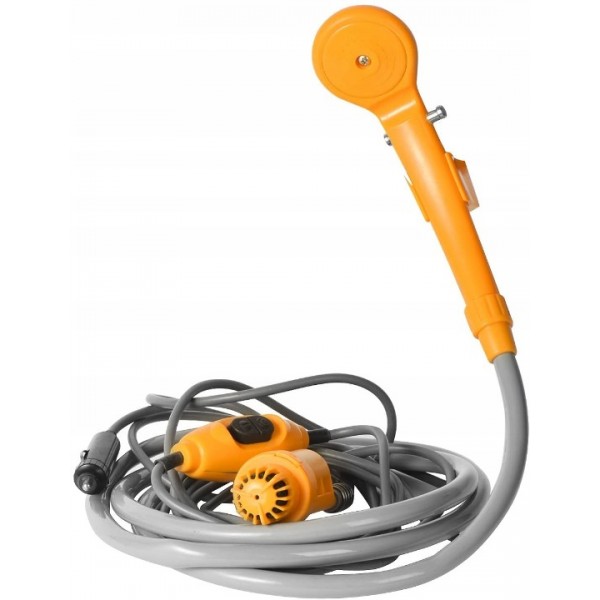 Portable Shower Camping Shower Outdoor Electric Rechargeable Shower Pump Kit UK