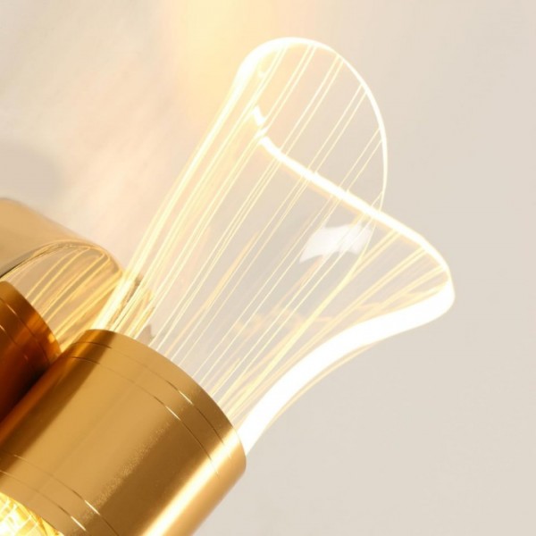 Modern Dimmable LED Wall Lamp with 3 Color Temperatures