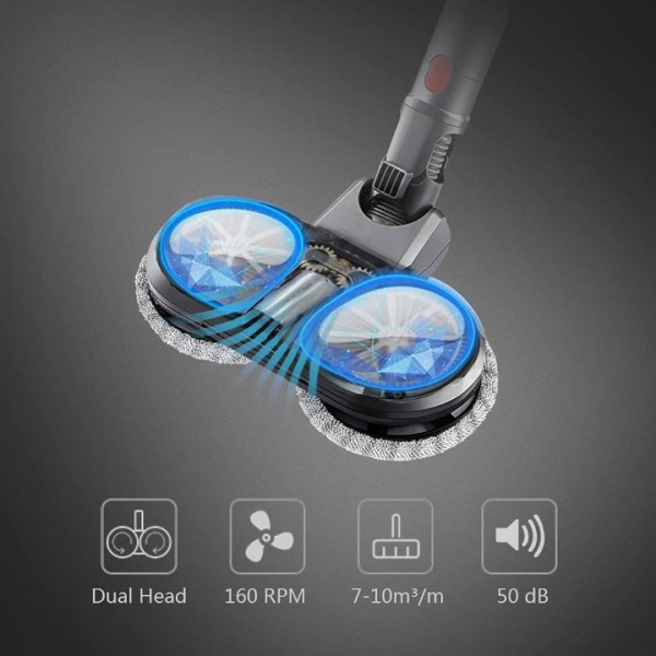 Wischaufsatz Für Dyson V7 V8 V10 V11 Wischmopp Nass Trocken Wisch-Kopf