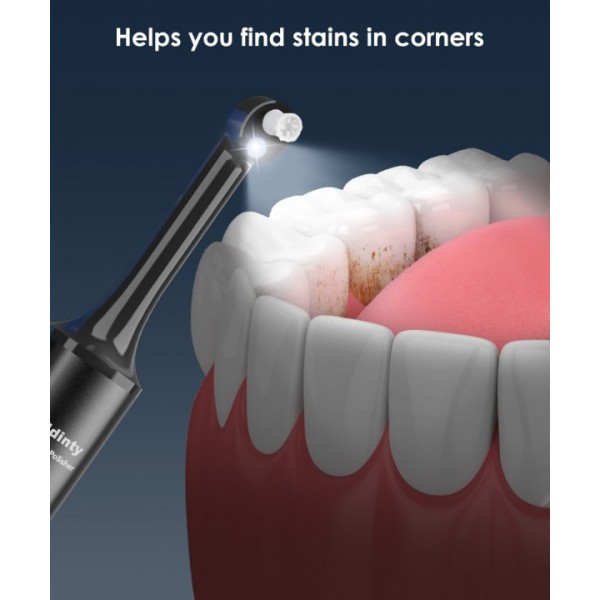 Tooth Polisher Rechargeable Plaque Remover for Teeth Whitening