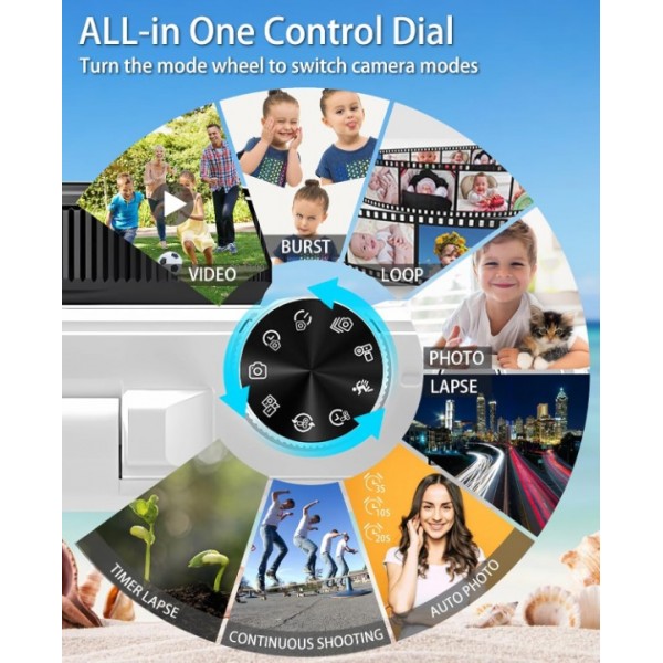 Digital Camera for Photography and Video