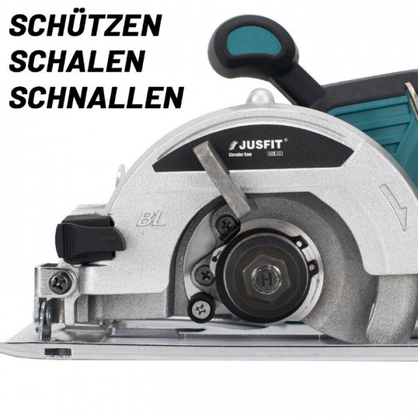 125mm Electric Circular Saw Cordless Brushless 45° Cutting Angle