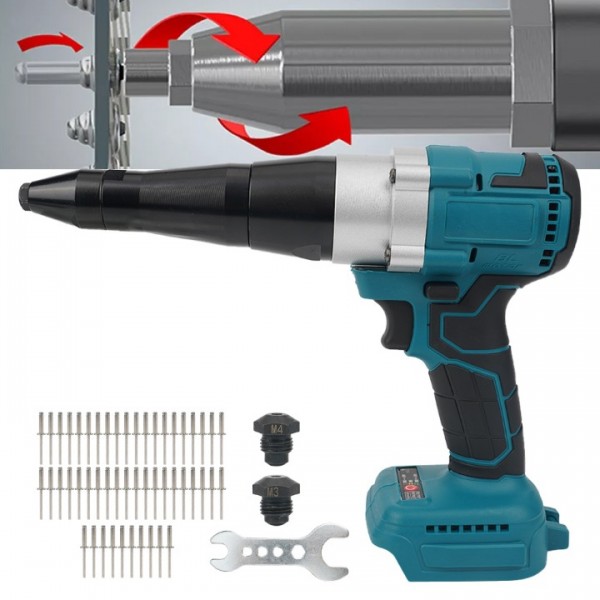 Upgraded Brushess Cordless Rivet Gun Automatic