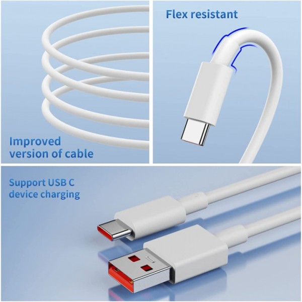 Xiaomi 67W Schnell Ladegerät Netzteil 6A USB-C Kabel Xiaomi 13/13 Lite/12S Ultra