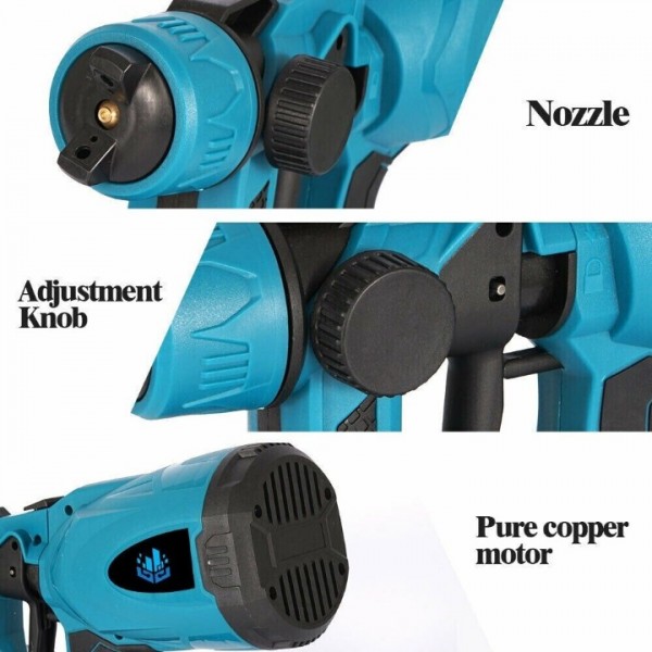 Cordless Paint Sprayer Gun 18V 