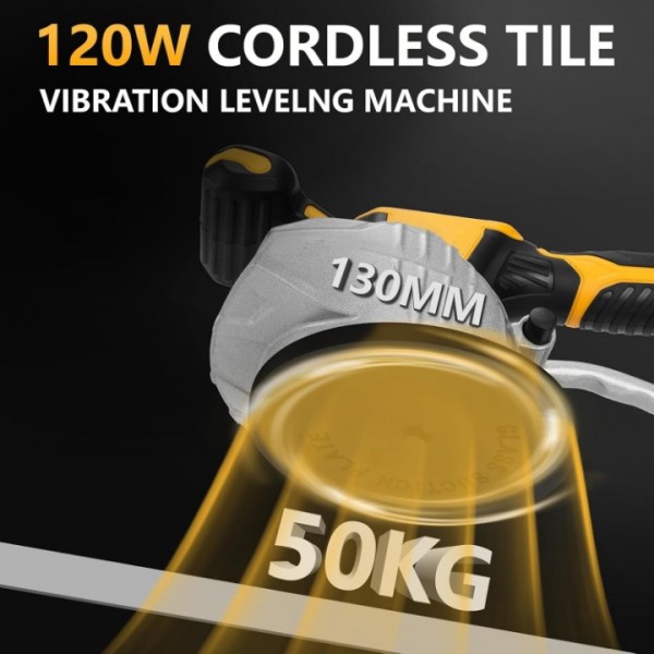Tile Vibration Tool with 6 Adjustable Speeds