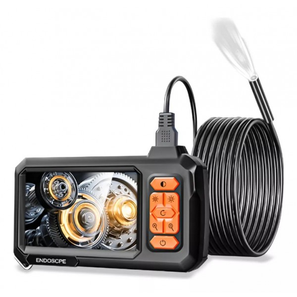 Industrial Endoscope Camera Borescope 1080p 4.3'' ...