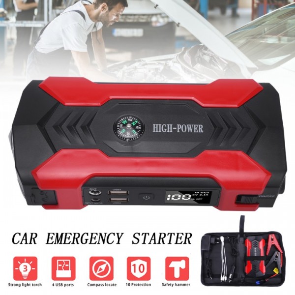 28000mAh Auto-Starthilfe 12V – Leistungsstarker ...