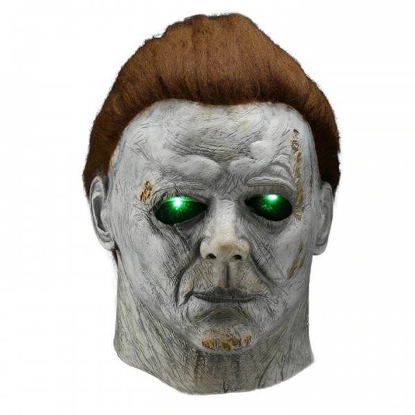 Scary Michael Myers LED Halloween Mask with Alpaca...