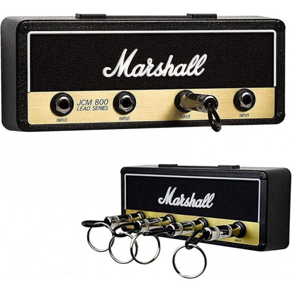 Guitar Plug Key Holder Wall Mount for Music Lovers