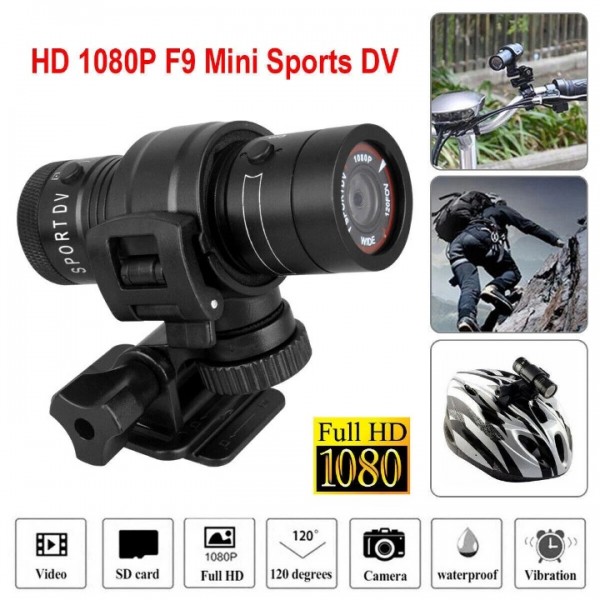 HD Wireless Helmet HandleBar Camera