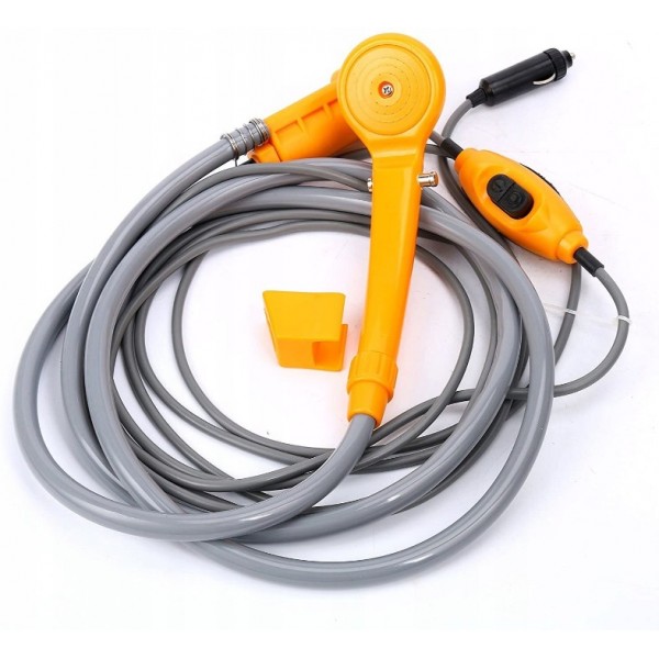 Portable Shower Camping Shower Outdoor Electric Rechargeable Shower Pump Kit UK