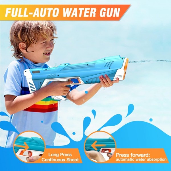 Powerful High Capacity Water Guns Automatic Electric Suction Water Gun 280ML