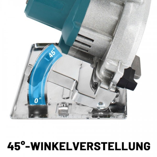 125mm Electric Circular Saw Cordless Brushless 45° Cutting Angle