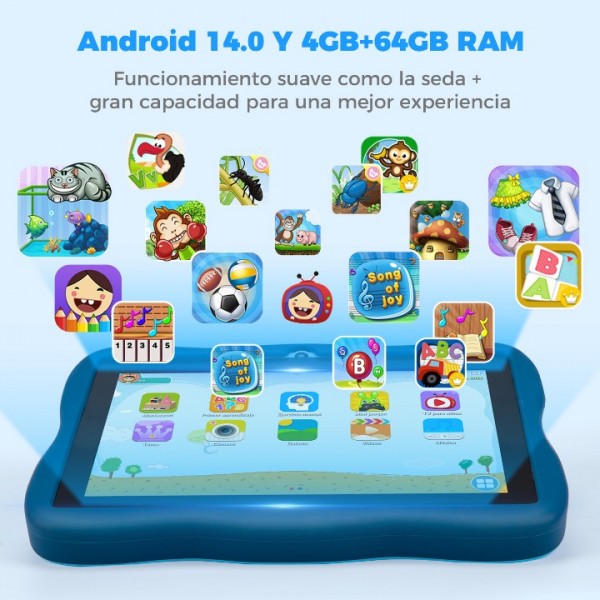 8 inch Tablet for Kids eyes protection