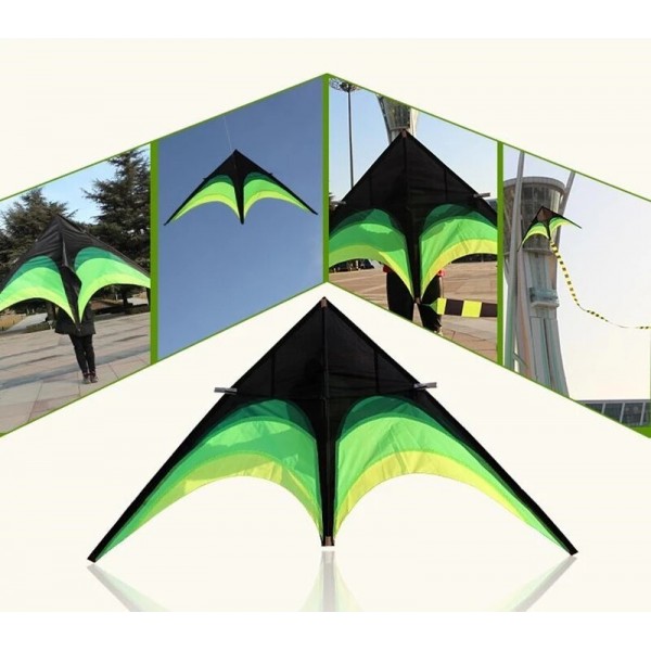 2m Large Delta Long Tail Flying Kite Kids Children Adults Kites Toy Outdoor Fun