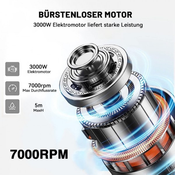 125mm Electric Circular Saw Cordless Brushless 45° Cutting Angle