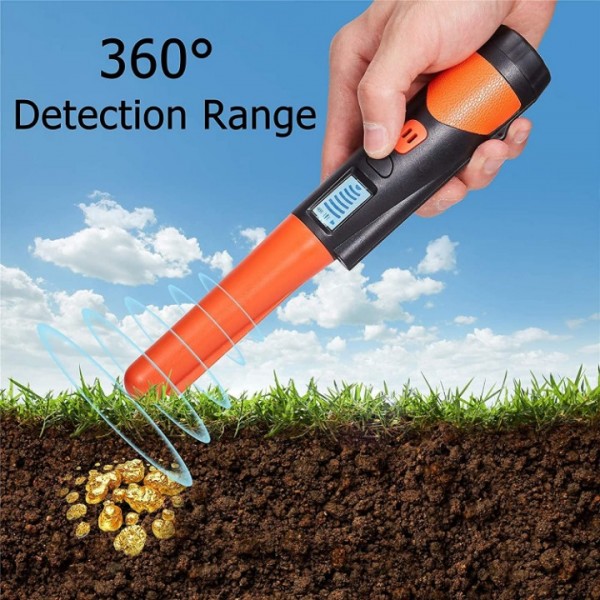 Protable Metal Detector with LED Display Waterproo...
