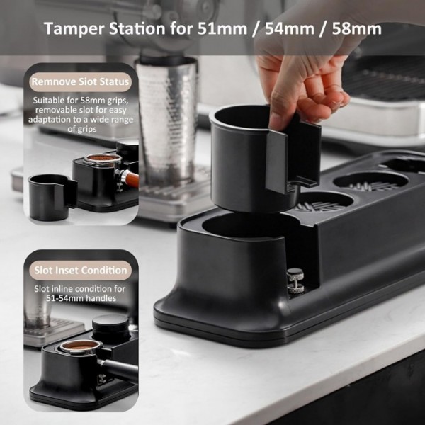 4-in-1 Coffee Tamper Stand Organizer for Espresso Tools