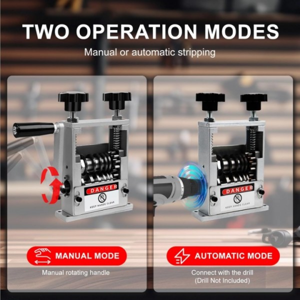 Wire Stripping Machine with 6 Channels