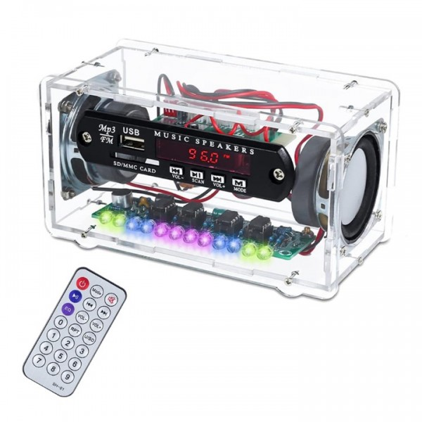 Electronic Soldering Kit Radio FM Bluetooth Speake...