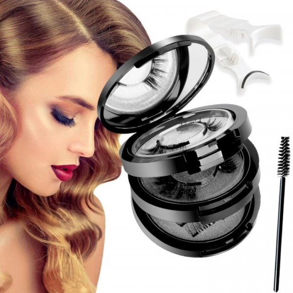 8 Pairs Magnetic Eyelashes No Glue Needed