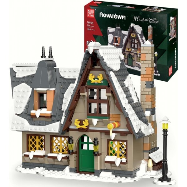 766-Piece Christmas House Building Set