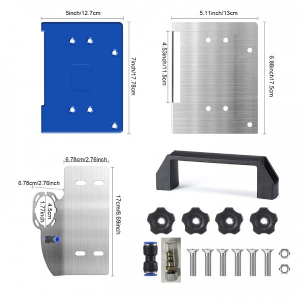 Universal Metal Tile Cutting Bracket for Angle Grinder