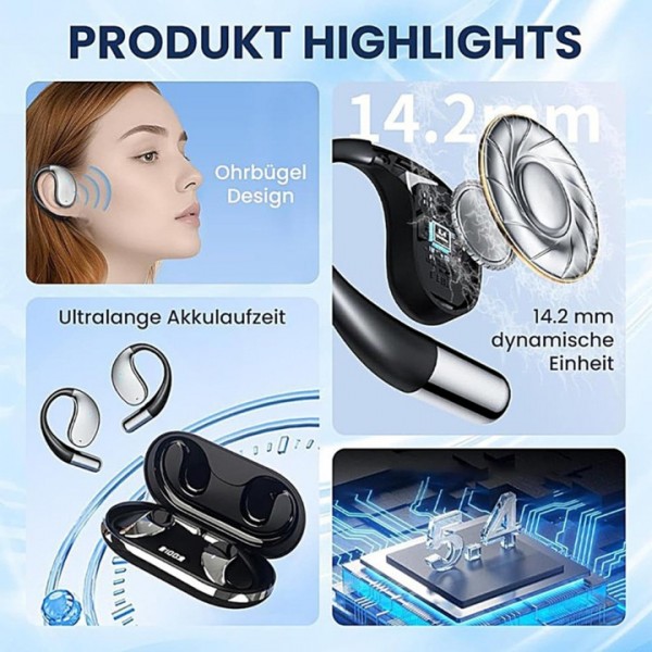 3-in-1 AI Language Translator Earbuds 144+ Languages Real Time Ear Translator