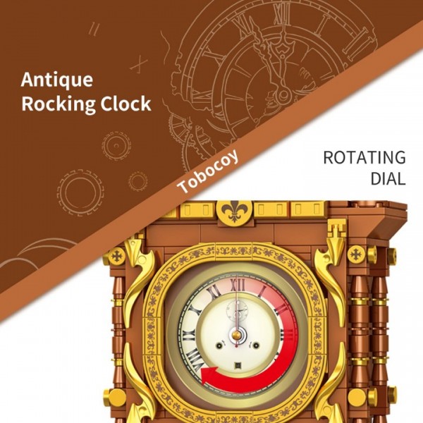751-Piece Pendulum Clock Building Block Kit