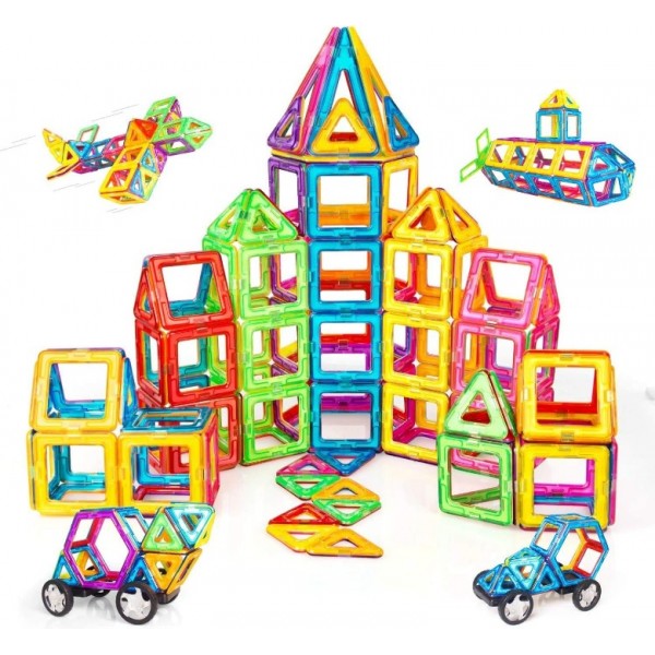 180stk Blocks Kinder Spielzeug Magnetic Building Magnetische Bausteine Blöcke DE