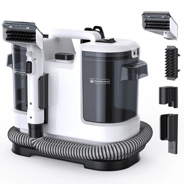 450W Wet Dry Vacuum Cleaner with Dual Water Tanks